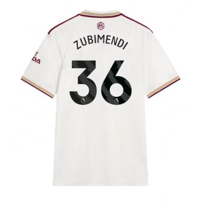 Arsenal Martin Zubimendi #36 Rezervni Dres 2025-26 Kratak Rukav Arsenal Martin Zubimendi #36 Rezervni Dres 2025-26 Kratak Rukav